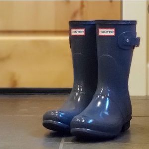 Hunter short rain boots